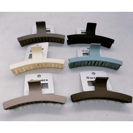 Bofeini 10 Cm Hair Claw For Women Pack Of 12
