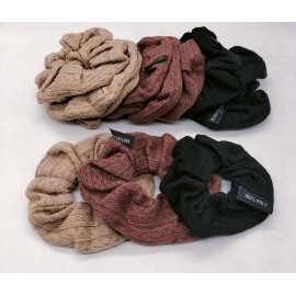 Fashion Alley Hair Scrunchies For Women Pack Of 12 Pc