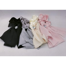 Fashion Alley Hair Scrunchies Rubber Band For Women Pack Of 12
