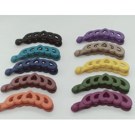 Fashion Alley [10 Cm] Banana Hair Clip For Women ( Pack Of 12 )
