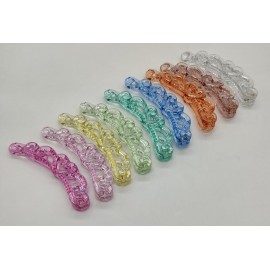 Fashion Alley Assorted Design Banana Hair Clip ( Pack of 12 )