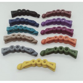 Fashion Alley [8 cm] Banana Hair Clip For Women ( Pack Of 12 )