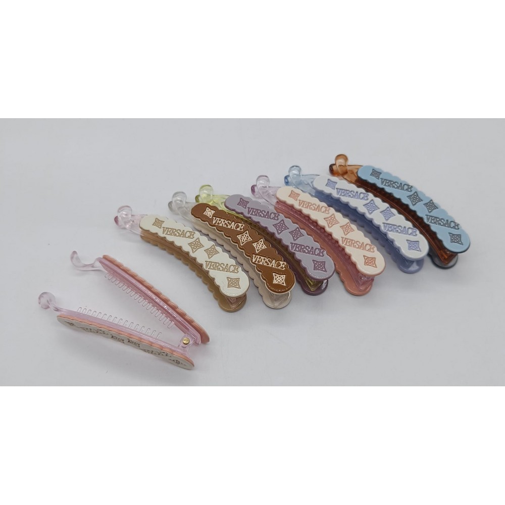 Fashion Alley [8.5cm] Banana Hair Clip For Women ( Pack of 12 )