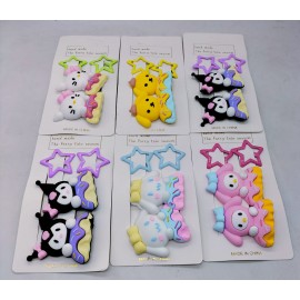 Fashion Alley Hair Pin For Kids Pack Of 12 Card 