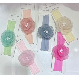 Fashion Alley New Born Baby Head Band For Kids Pack Of 12