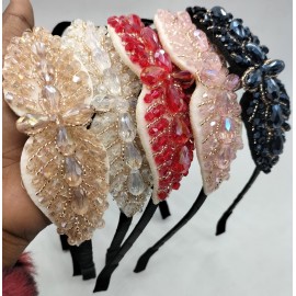 Fashion Alley Stone Hair Band [Pack Of 6]